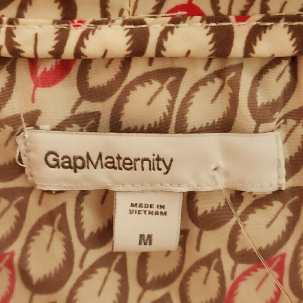 Gap Maternity Womens Cowl Neck Short Sleeve Tunic - Picture 5 of 7